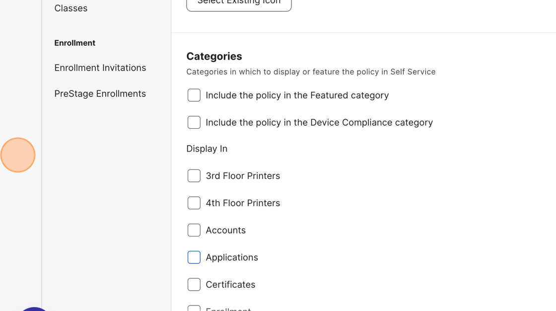 Jamf Pro Categories
